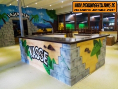 billmaier die wandgestaltung graffiti mannheim mannkidu indoorspielplatz graffitiauftrag sprayer