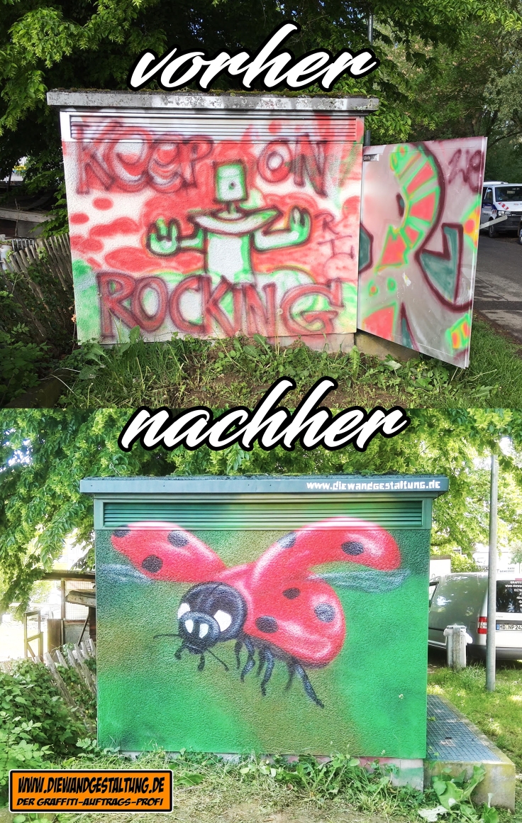 oedheim trafo sprayer billmaier die wandgestaltung graffitiauftrag heilbronn speyer heidelberg bruchsal garagentor kinderzimmer marienk